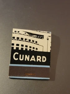 Cunard Steamship Line Un-struck Matchbook sehr schönes Exemplar. - Bild 1 von 3