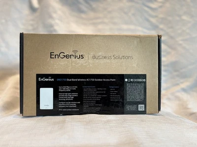 Engenius ENS1750 PoE Dual-Band Outdoor WiFi Wireless Access Point - Image 1 of 4