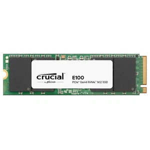 Crucial 1TB (1000GB) E100 M.2 NVMe SSD 2280 PCIe Gen4 5000MB/s - Picture 1 of 4