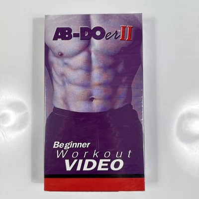 AB-DOer Beginner workout video VHS Unopened New And Sealed - Image 1 of 2