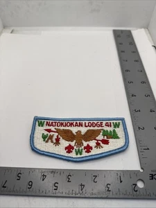 NATOKIOKAN LODGE 41 Flap OA Order  of the Arrow 79F-1739Y - Picture 1 of 1