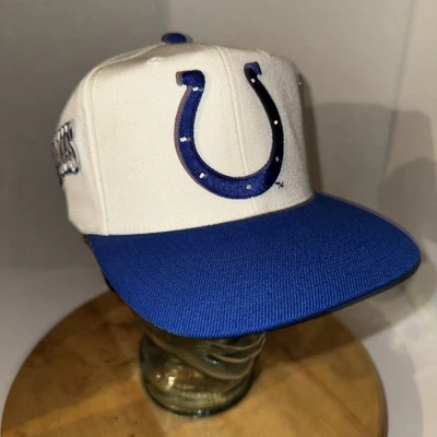 VTG 90s Indianapolis Script Sports Specialties SnapBack Hat Chandler Signed - Image 1 of 4