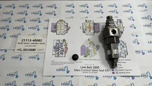 Main Relief Valve 2111340082 KRJ5533 21000-02410 Link-Belt 2800 SUMITOMO SH200-1 - Picture 1 of 3