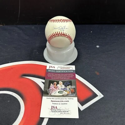 Bernie Williams Signed Rawlings 1996 World Series Baseball Auto JSA - Image 1 of 4