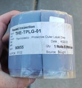Thermoplastic Protective Outer Layer, Grey THE-TPLG-01 - Foto 1 di 6