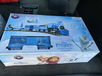 Lionel Disney's Frozen Ready to Play Train Set 7-11940 NEAR MINT - Image 1 of 4