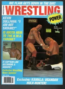 Wrestling Power Magazine 1987 July Ric Flair Hulk Hogan - Foto 1 di 2