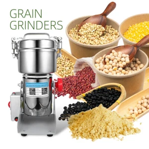 800g Electric Grain Mill Grinder High Speed Herb Wheat Spice Grinding Machine - Picture 1 of 21