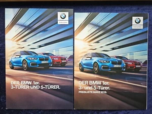 BMW 1er Prospekt 1.2017, Modelle: 116i 118i 120i 125i M 140i 114d 118d 120d - Bild 1 von 3