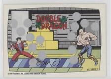1989 O-Pee-Chee Nintendo Scratch-Off Game Double Dragon Series 2 Screen 3 #3 d8k