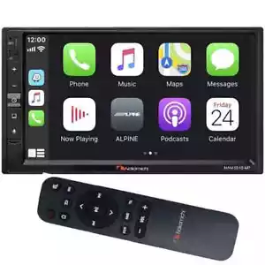 Nakamichi NAM3510-M7 7" Doppio DIN Ricevitore Digitale Apple Carplay Autoradio Nuovo - Foto 1 di 13