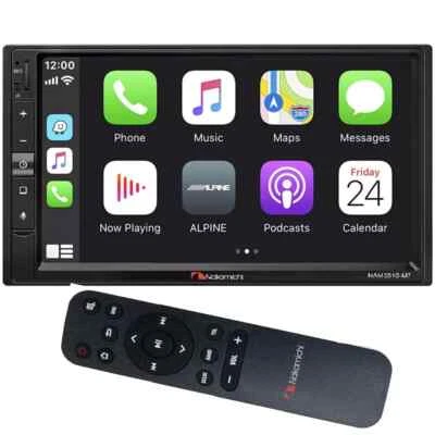 Nakamichi NAM3510-M7 7" Double DIN Digital Receiver Apple Carplay Car Stereo New - Image 1 of 4