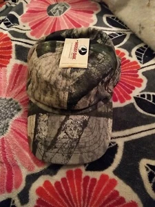 Adult Camo Baseball Cap Hat Mossy Oak Hunting adjustable - Picture 1 of 3