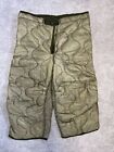 OD Pant Liner Cold Weather M-65 Field Pants Liner Small Regular NEW
