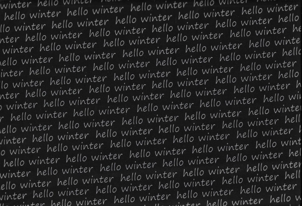 45 Tela navideña 100% algodón "Hola invierno" de Michael Miller Fabrics Foto 1 de 4