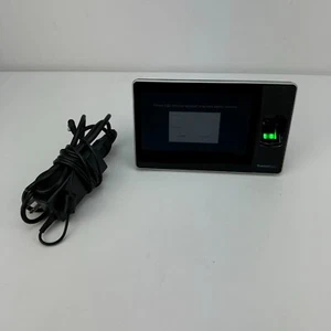TimeWorks Touch Uhr biometrischer Fingerabdruck Android Timeclock mit Ladegerät/Akku - Bild 1 von 5