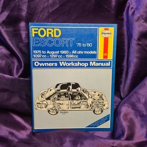 Ford Escort 1975 to 1980 All ohv models Owners Manual Comprehensive Parts - Picture 1 of 4
