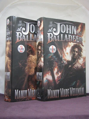 signed by 3(ed,artist,int),The Complete John the Balladeer by Manly Wade Wellman - Image 1 of 4