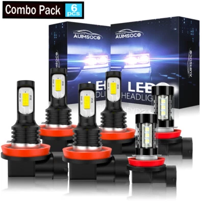 Faros LED para Nissan Altima SL 2015 sedán 4 puertas 2,5 L 6500 k luz blanca Foto 1 de 4