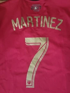 Adidas Atlanta United FC Inaugural 2017 Josef Martinez Fußball Trikot Rot 2XL Herren - Bild 1 von 9