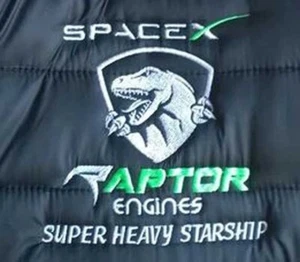 SPACEX Raptor Engines Mens  Port Authority® Charger Jacket J328 XS-6XL Tesla New - Picture 1 of 9