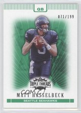 2007 Topps Triple Threads Emerald /199 Matt Hasselbeck #11