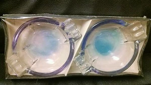 Federal Glass Color King Ash Tray Set, MISP! Vintage! Nice! - Picture 1 of 6