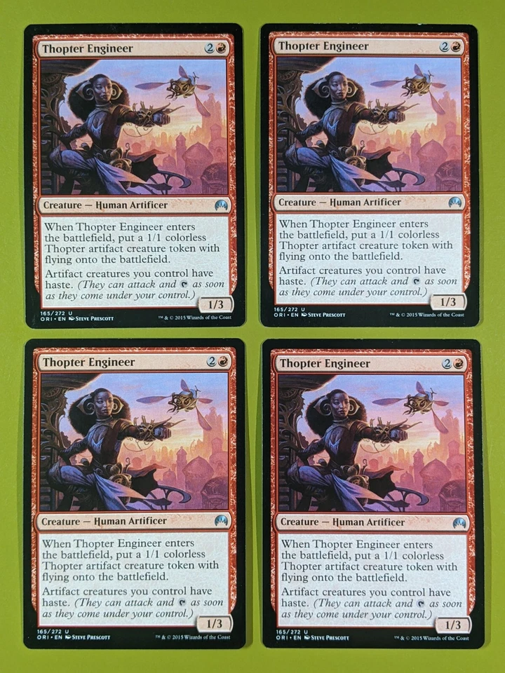 Thopter Engineer x4 Magic Origins 4x Playset Magic the Gathering MTG - Image 1 of 1