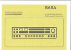 Saba User's Guide for Professional Receiver 9260 Quartz Reference Copy