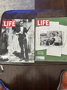 Revista Life de colección Lee Harvey Oswald números 21 de febrero de 1964 y 10 de julio de 1964 - Imagen 1 de 14