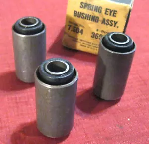 NOS 1934-1954 Chevrolet rear spring front eye bushing lot of 3 - Picture 1 of 2