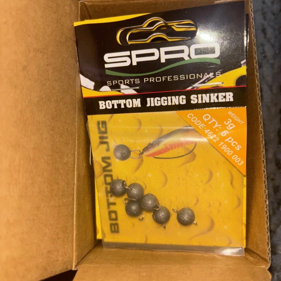 SPRO Cheburashka Bottom Jig Sinker Pike Perch Zander Fishing - RM TRACKED 48 - Image 1 of 1