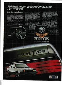 Anuncio de revista Buick Skyhawk 1983 tipo T - Imagen 1 de 1