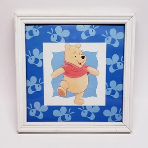 Disney Printed USA A.A. Milne E.H. Shepard Framed Picture Winnie Pooh Art Print - Picture 1 of 2