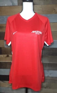NWT Women Nike Arizona Wildcats Soccer Striped Practice Jersey Sz XL Bear Down - Picture 1 of 10