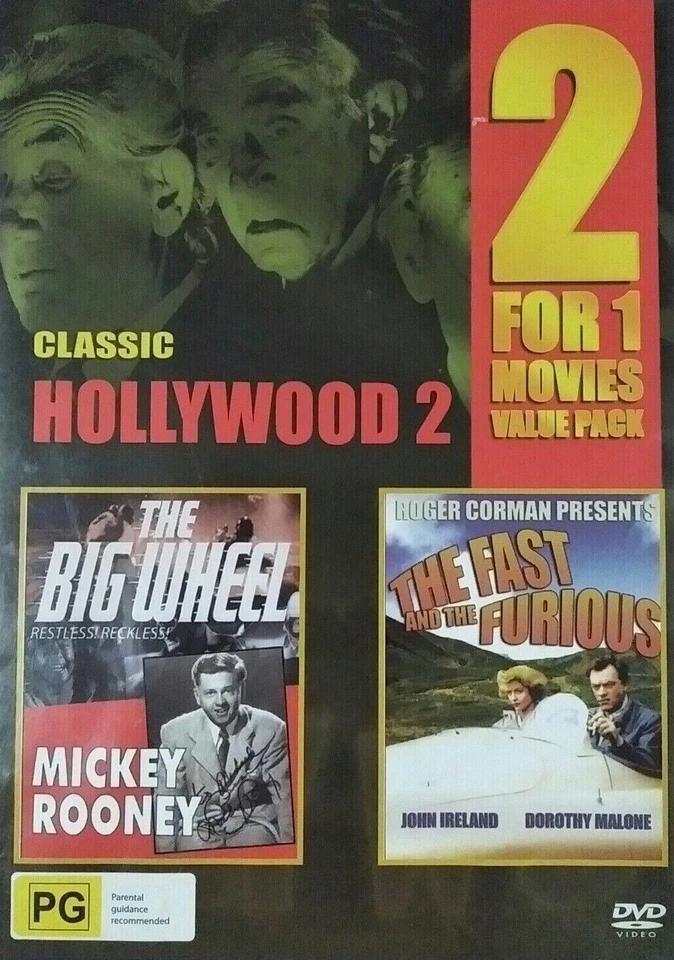 The Big Wheel / The Fast and the Furious DVD FAST! FREE! POSTAGE! AUS! 🍿 - Image 1 of 1