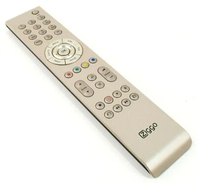 Ziggo Cisco Silver TV Remote Control Original P326 - Image 1 of 2