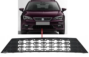 FRONT BUMPER CENTER LOWER GRILLE FITS SEAT LEON 5F 2017-2020 FACELIFT - Picture 1 of 6