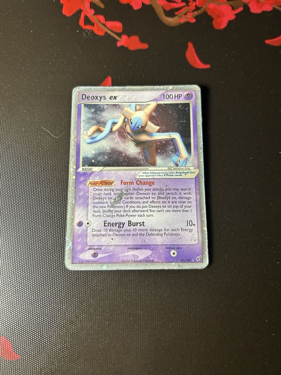 Pokémon TCG EX Deoxys Psychic Ultra Rare Individual Pokémon TCG EX Deoxys Psychic Ultra Rare Individual