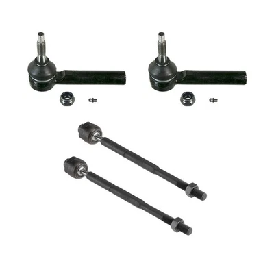 Kit de varilla de amarre exterior interior delantero MOOG para 4 piezas Silverado Sierra 1500 Tahoe Escalade Foto 1 de 4