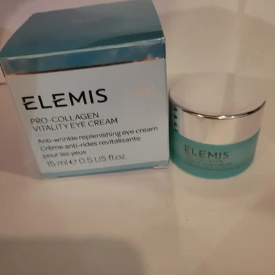 Crema de ojos Elemis Pro Colágeno Vitality 15 ml / 0,5 OZ nueva en caja Foto 1 de 3