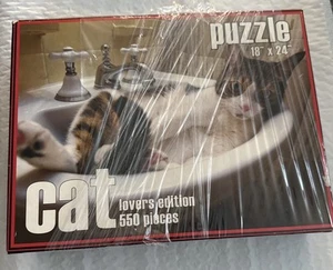 Cat Lovers Edition 550 Piece Jigsaw Puzzle, Kitten, Kitty, Cat Puzzle - Picture 1 of 6
