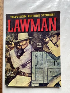 Lawman. Television Picture Stories-Australian Edition. 1962. Russell/Brown Cover - Picture 1 of 4