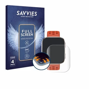 4x Full-Screen Schutz Folie für Huami Amazfit Bip 6 3D Curved Edge Display - Zdjęcie 1 z 6