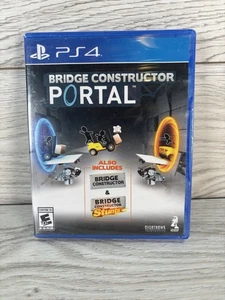 Bridge Constructor Portal Spiel PS4 Bauphysik Playstation 4 Brandneu - Bild 1 von 8