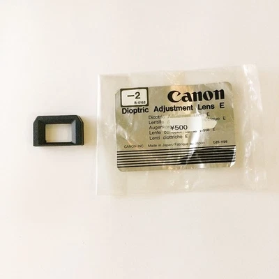Canon -2.0 Dioptric Adjustment Eyepiece Lens E for EOS 5D MARKⅡ,Kiss,Rebel,1D,6D - Image 1 of 4