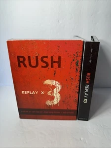 Rush Replay X3 (3 DVD Set + 1 CD + Insert, VERY NICE DISCS, 2006, NICE DISCS!) - Picture 1 of 9