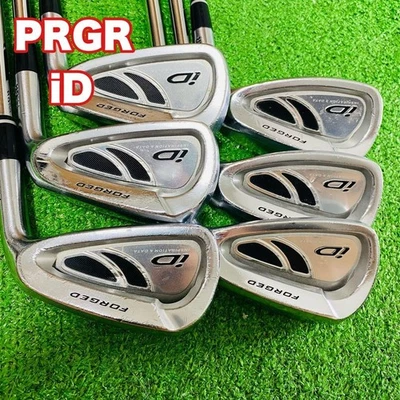 PRGR iD Irons #5-9,Pw(6Clubs)/SSⅢ 095/Flex:Stiff/ Iron set - Image 1 of 4