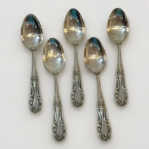 Four (Silverplate) by WM H ROGERS Teaspoons Lot of 5 - Picture 1 of 7