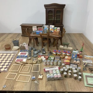 HUGE LOT Vintage Dollhouse Miniature Country or General Store Accessories 115+ - Picture 1 of 24